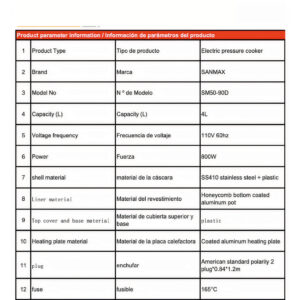OLLA MULTIPROPOSITO - SM50-90 D - Imagen 2